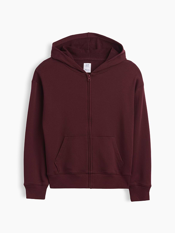 Kids Relaxed French Terry Zip Hoodie
