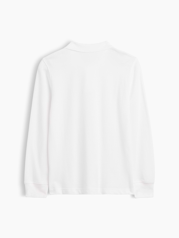 Kids Uniform Pique Polo Shirt