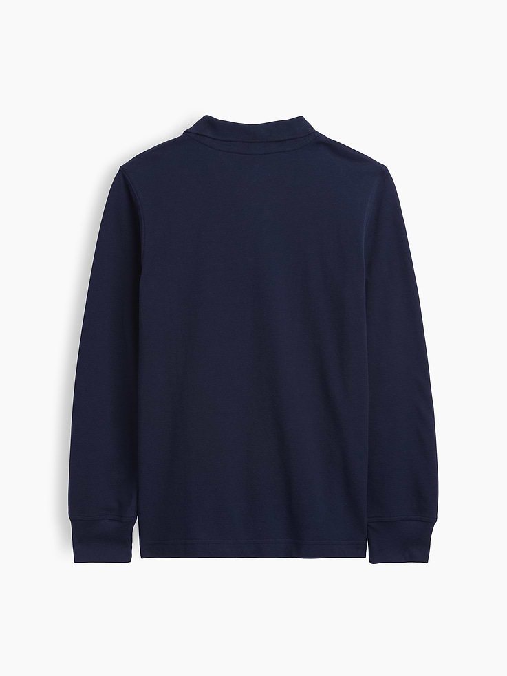 Image number 2 showing, Kids Uniform Pique Polo Shirt