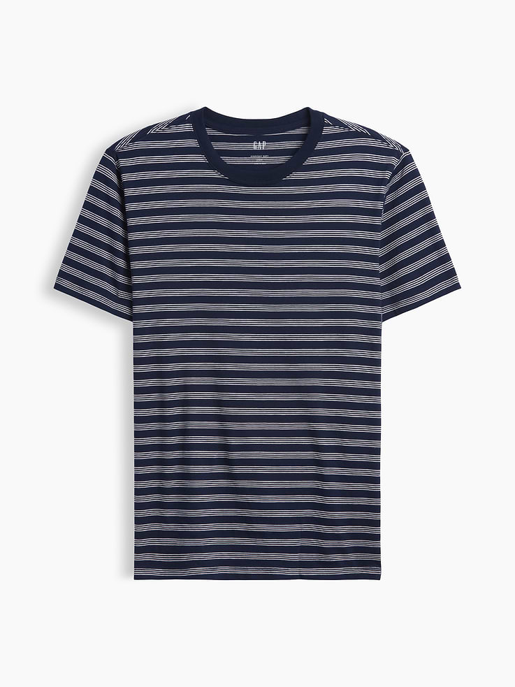 Image number 5 showing, Everyday Soft Stripe Crewneck T-Shirt