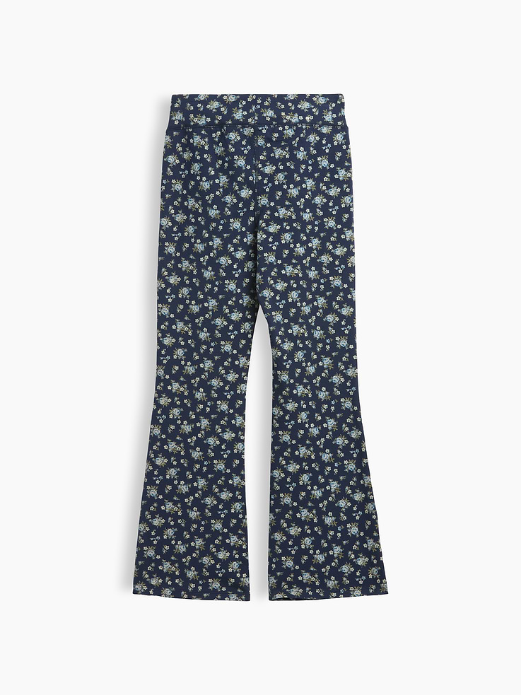 Image number 2 showing, Kids Print Stretch Jersey Flare Leggings