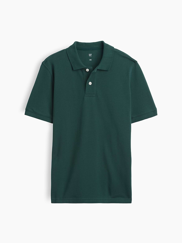 Kids Pique Polo Shirt