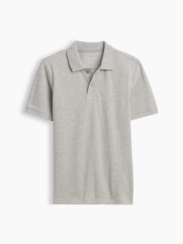 Kids Pique Polo Shirt