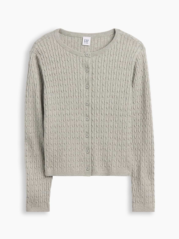 Kids Cable-Knit Cardigan