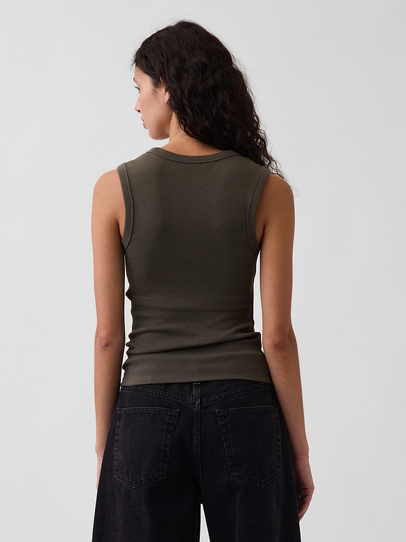 Modern Crewneck Tank Top