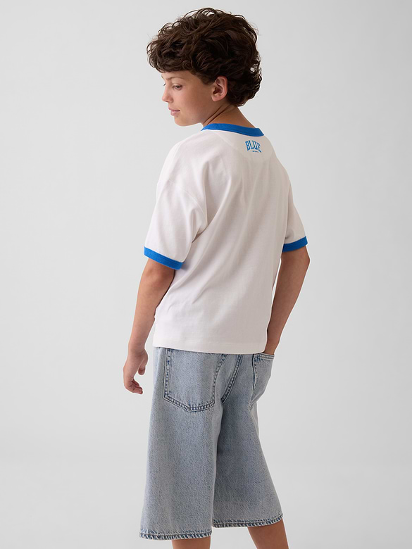 Get Blue Kids Relaxed Logo T-Shirt