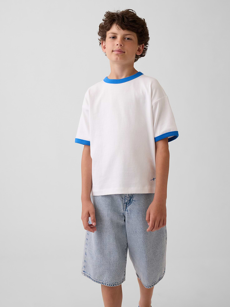 Image number 1 showing, Get Blue Kids Relaxed Logo T-Shirt