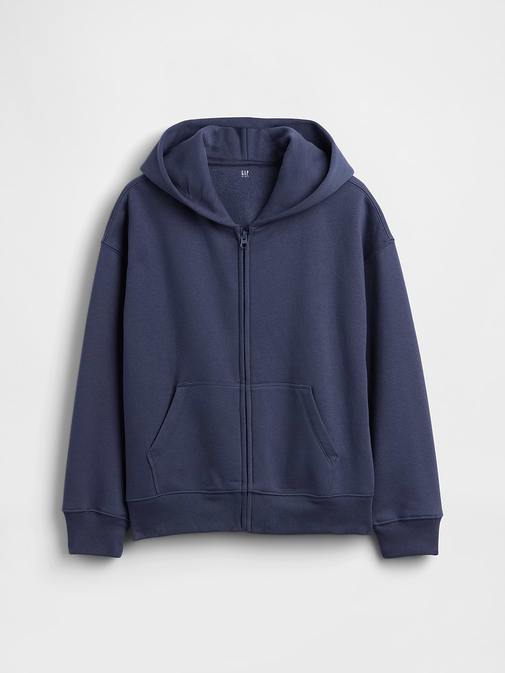 Image number 2 showing, Kids VintageSoft Relaxed Zip Hoodie