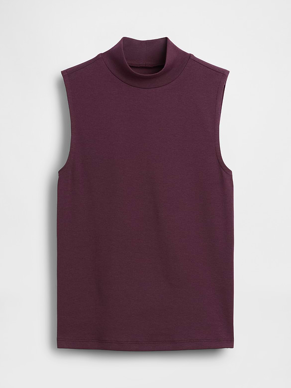Modern Mockneck Tank Top