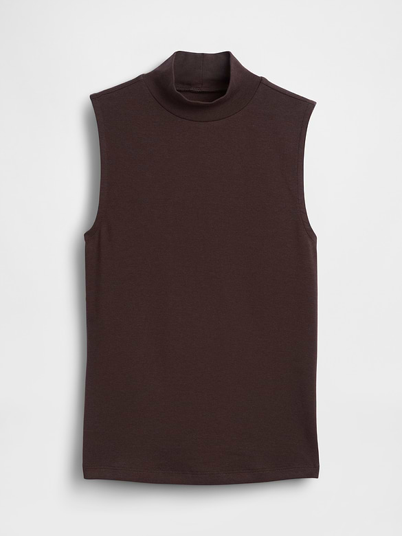Modern Mockneck Tank Top