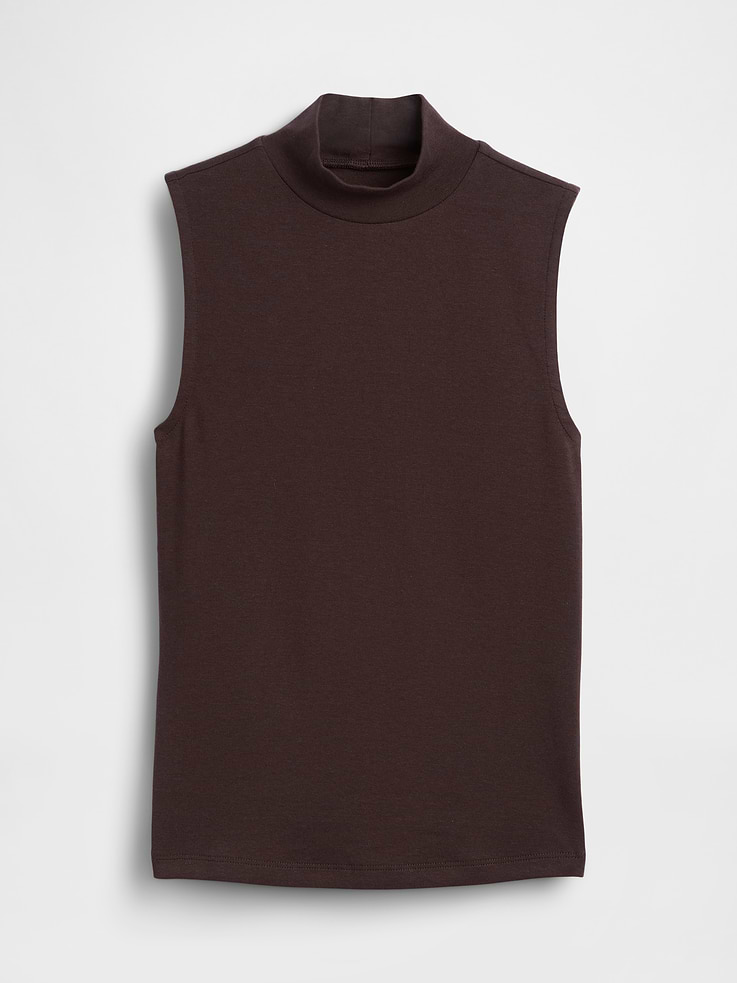 Image number 5 showing, Modern Mockneck Tank Top
