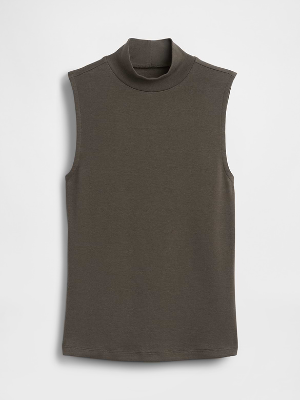 Modern Mockneck Tank Top