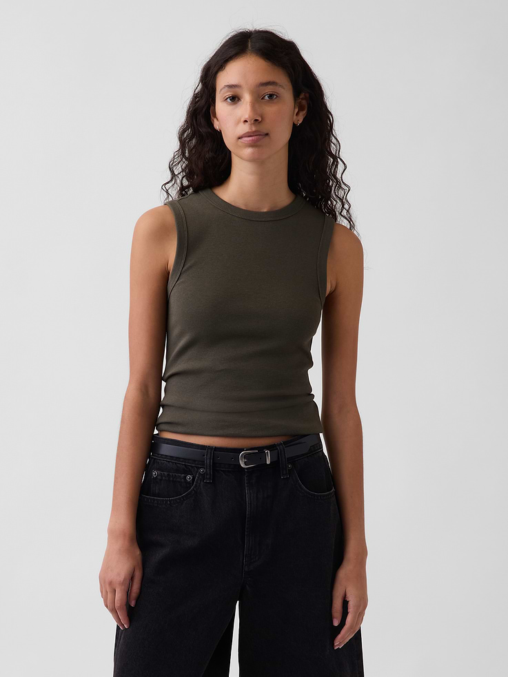 Image number 1 showing, Modern Crewneck Tank Top