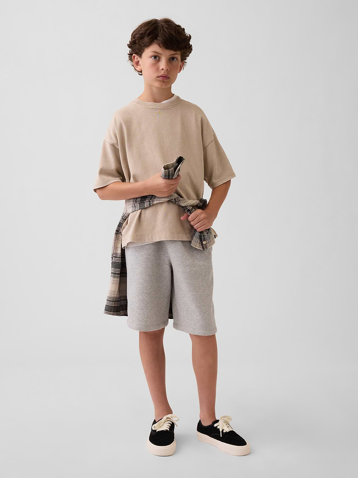 Image number 1 showing, Kids VintageSoft Baggy Sweat Shorts
