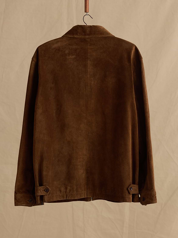 Archive Oversized Suede Jacket Men's Size L