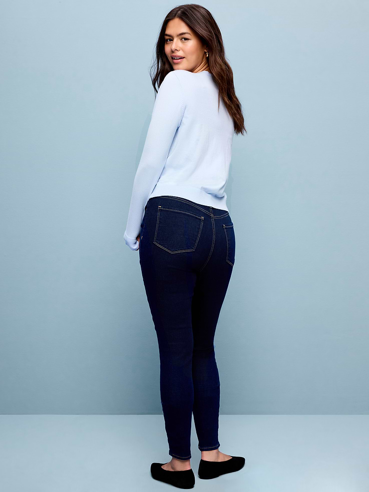 Image number 7 showing, High-Waisted Wow Super-Skinny Jeans