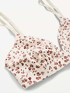 Image number 2 showing, Everyday Cotton Triangle Bralette