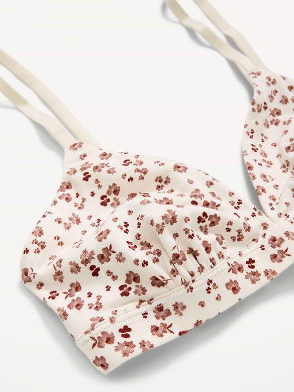 Everyday Cotton Triangle Bralette