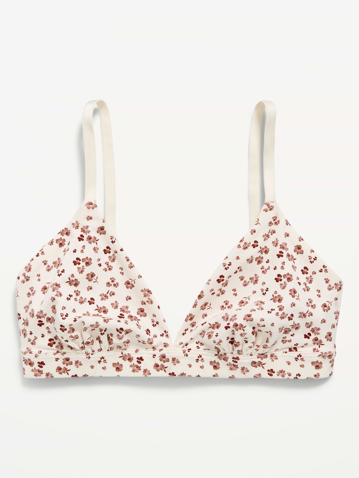 Image number 3 showing, Everyday Cotton Triangle Bralette
