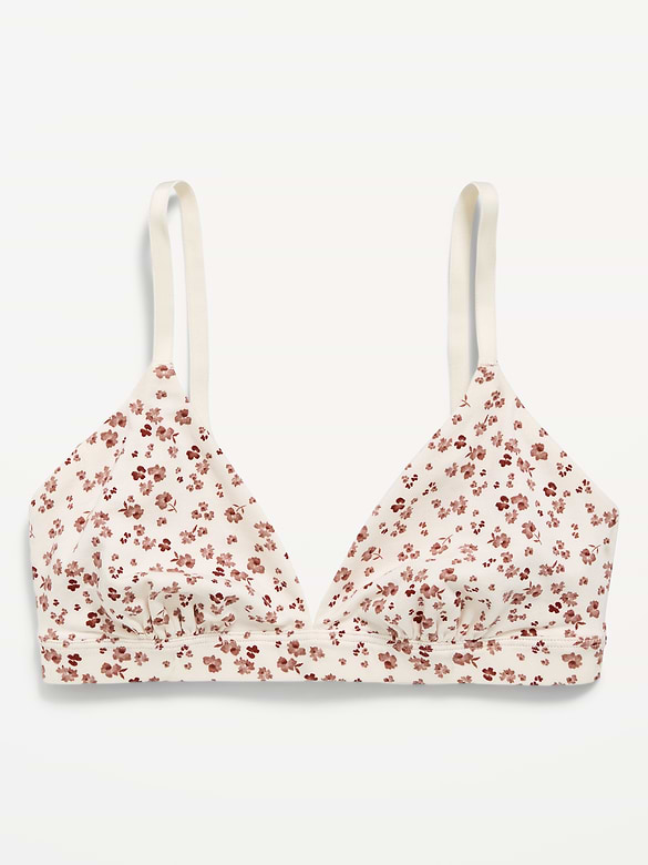 Everyday Cotton Triangle Bralette