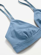 Image number 3 showing, Everyday Cotton Triangle Bralette