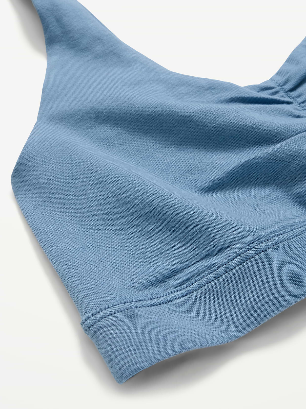 Image number 3 showing, Ruched Cotton Bralette