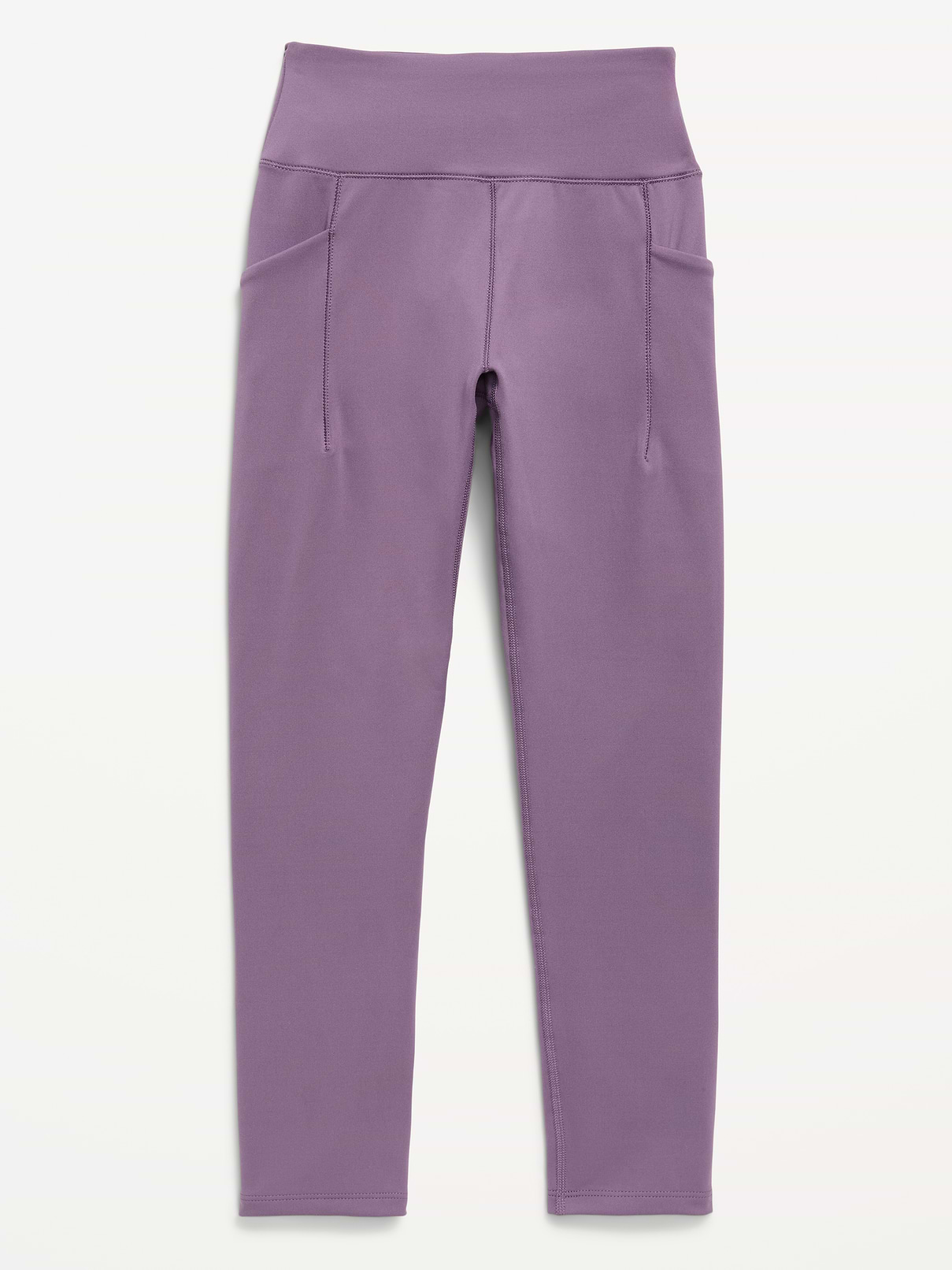 Image number 4 showing, High-Waisted StudioSmooth 7/8 Leggings for Girls