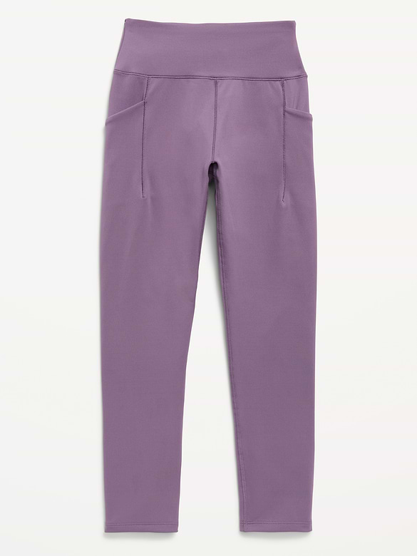 High-Waisted StudioSmooth 7/8 Leggings for Girls