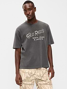 Image number 1 showing, Loose Heavyweight Graphic T-Shirt