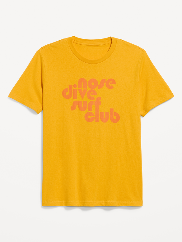 T-shirt ultra-doux ras du cou à imprimé