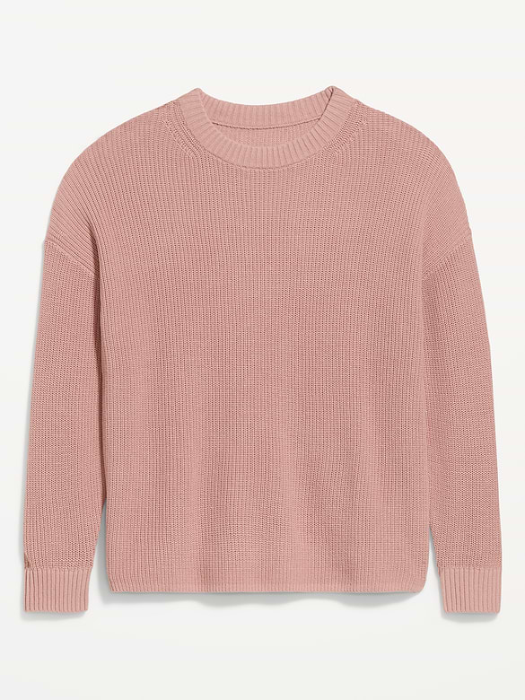 Seaside Cotton Shaker Oversized Tunic Sweater