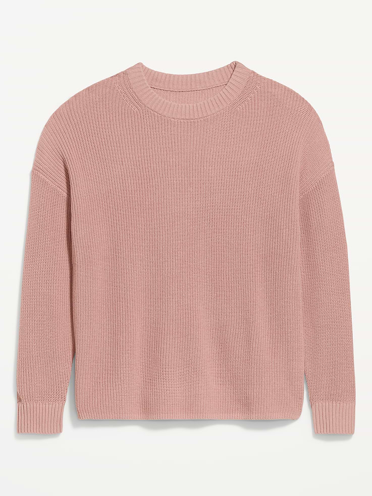 Image number 5 showing, Seaside Cotton Shaker Tunic Sweater