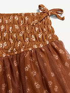 Image number 5 showing, Western Smocked Tulle Skirt for Toddler Girls