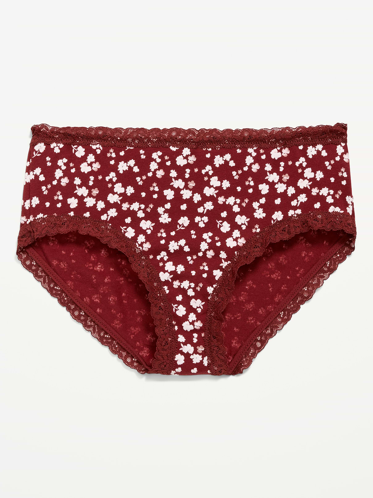 Image number 4 showing, Lace-Trim Hipster Underwear