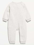 Image number 3 showing, Long-Sleeve Graphic Fleece One-Piece for Baby