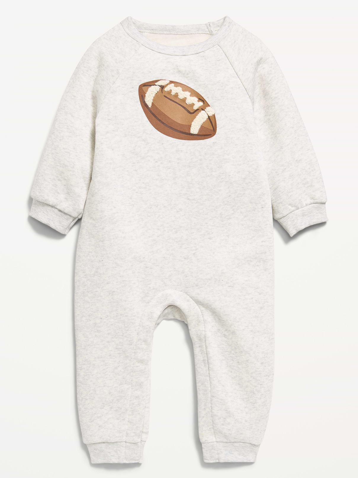 Image number 2 showing, Long-Sleeve Graphic Fleece One-Piece for Baby