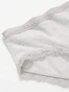 Image number 3 showing, Lace-Trim Hipster Underwear