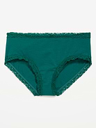 Image number 4 showing, Lace-Trim Hipster Underwear