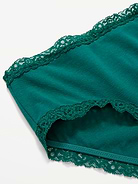 Image number 3 showing, Lace-Trim Hipster Underwear