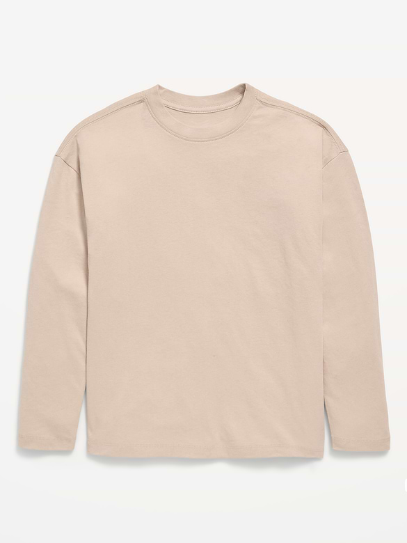 Oversized Long-Sleeve T-Shirt for Boys