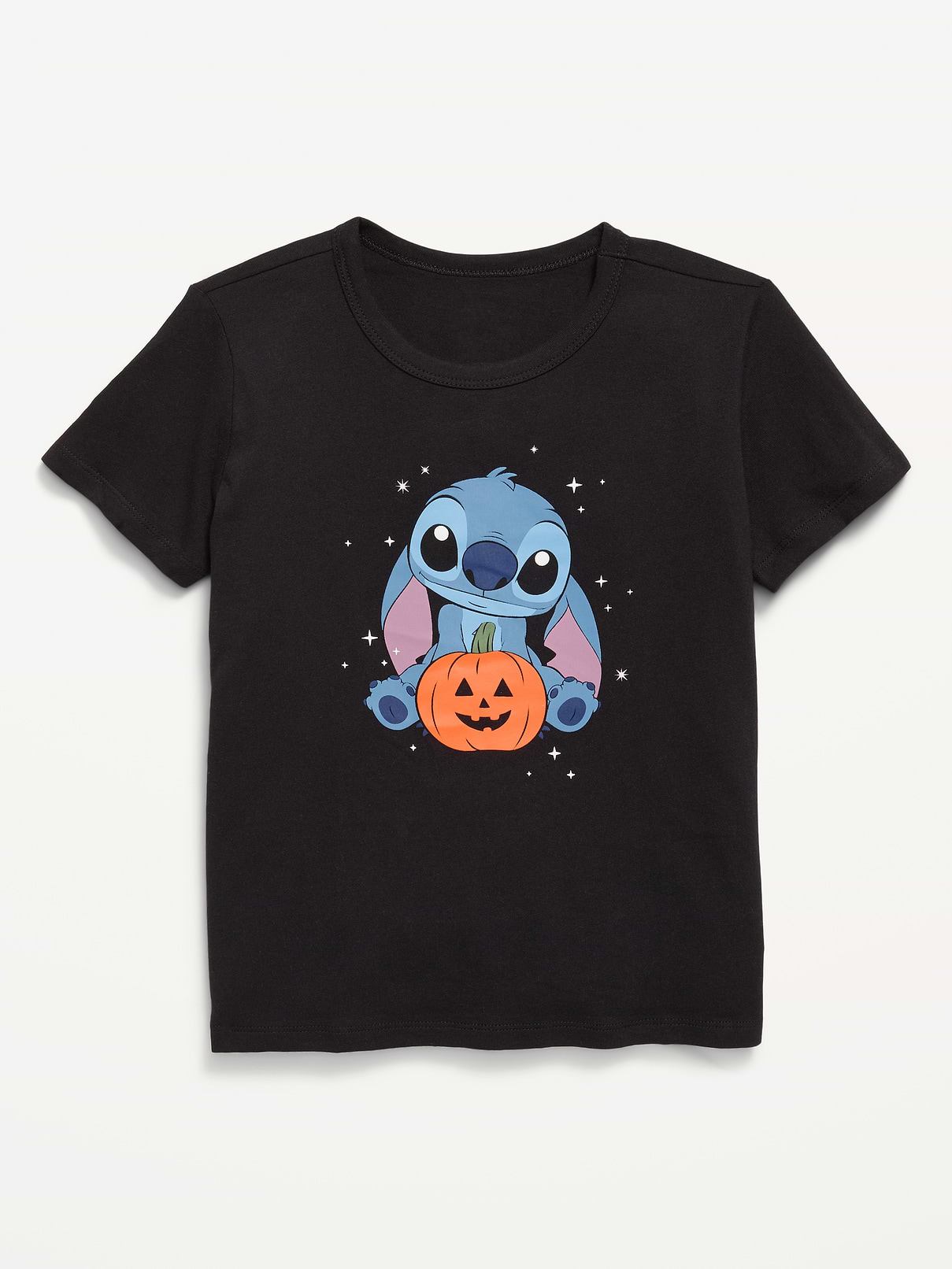L'image numéro 1 présente T-shirt à imprimé Stitch de Disney© pour fille