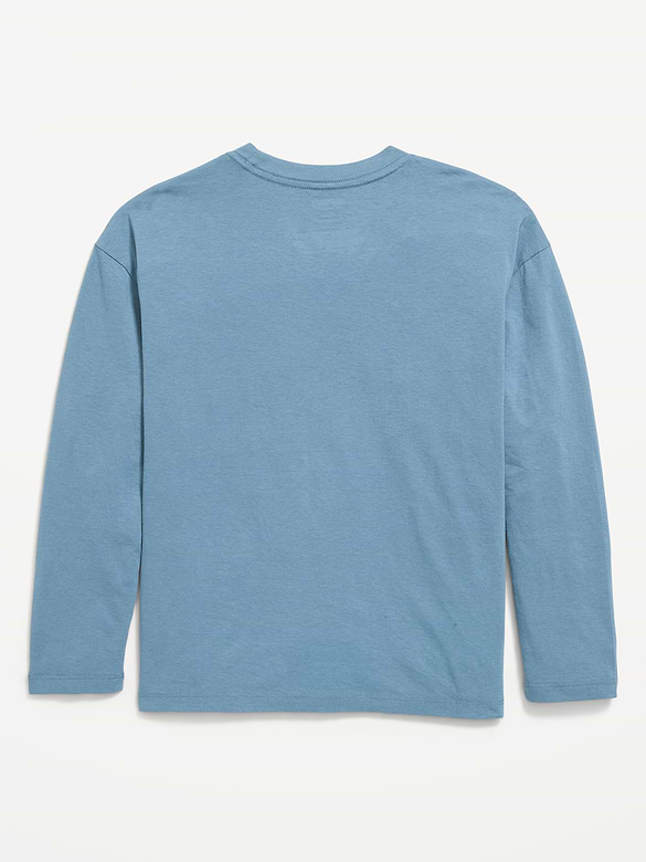 Oversized Long-Sleeve T-Shirt for Boys