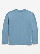L'image numéro 1 présente T-shirt surdimensionné à manches longues pour garçon