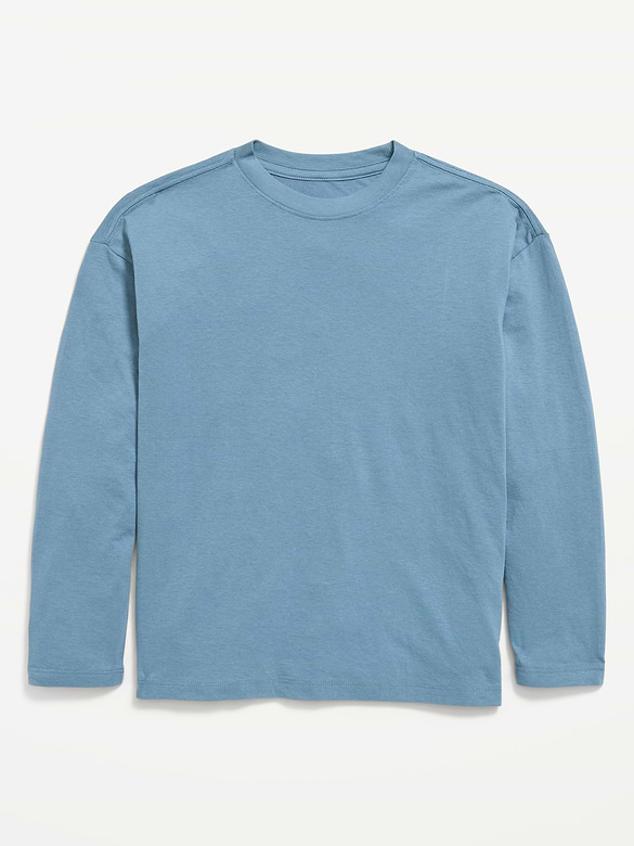Oversized Long-Sleeve T-Shirt for Boys