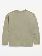 L'image numéro 1 présente T-shirt surdimensionné à manches longues pour garçon