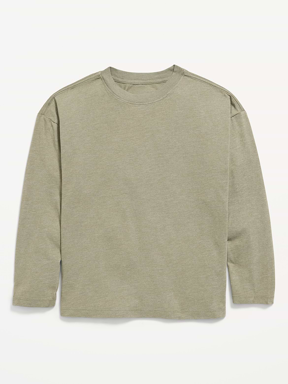 Oversized Long-Sleeve T-Shirt for Boys