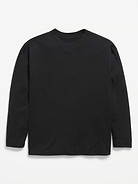 Image number 1 showing, Oversized Long-Sleeve T-Shirt for Boys