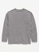 L'image numéro 1 présente T-shirt surdimensionné à manches longues pour garçon