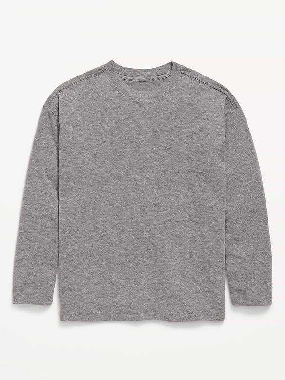 Oversized Long-Sleeve T-Shirt for Boys