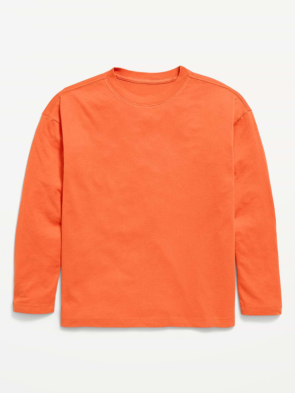 Oversized Long-Sleeve T-Shirt for Boys